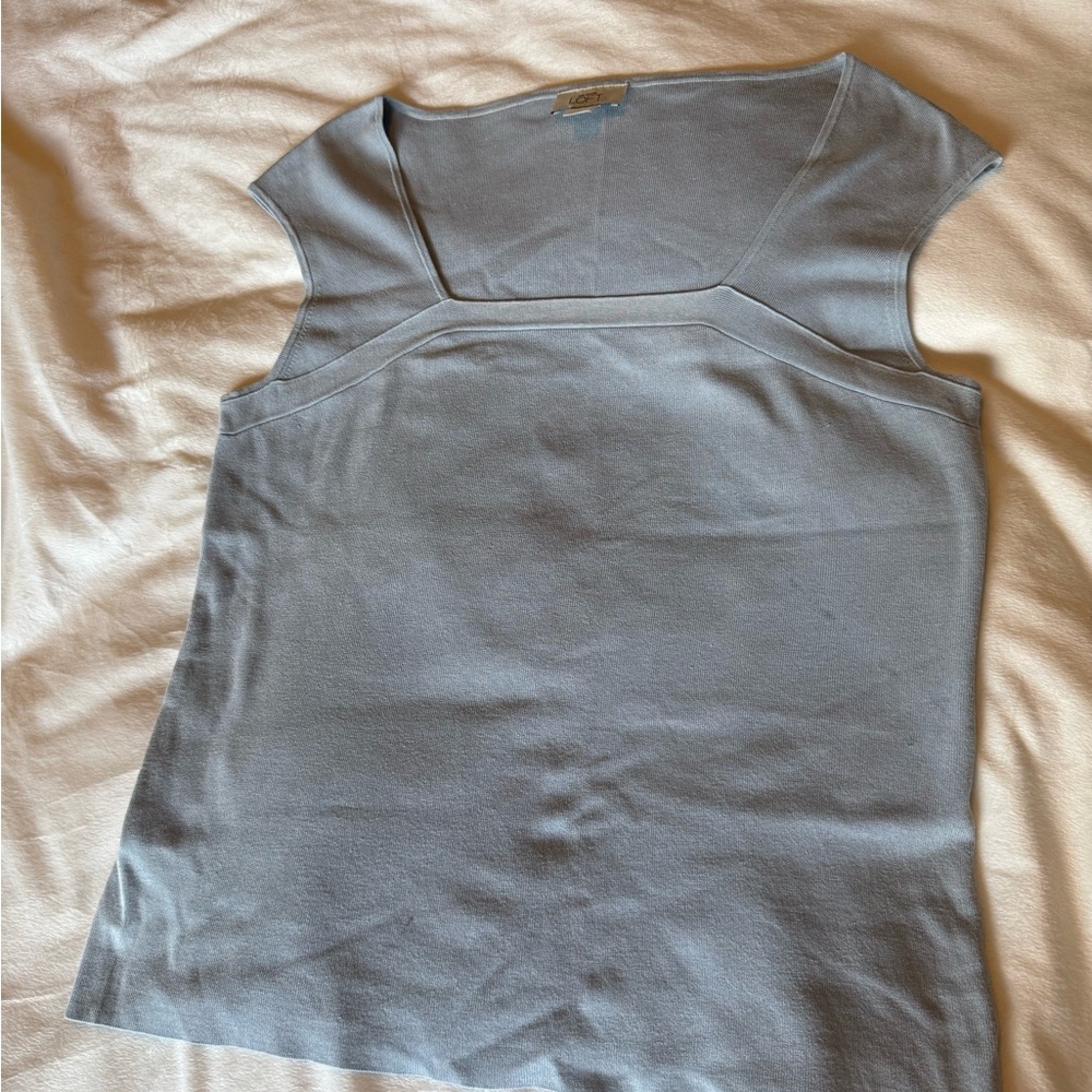 Loft Elegant Light Blue Women's Top